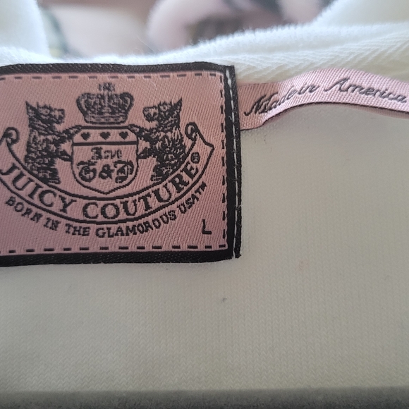 Vintage White Terry Cloth Short Sleeve Hooded Zip Up - Picture 5 of 7